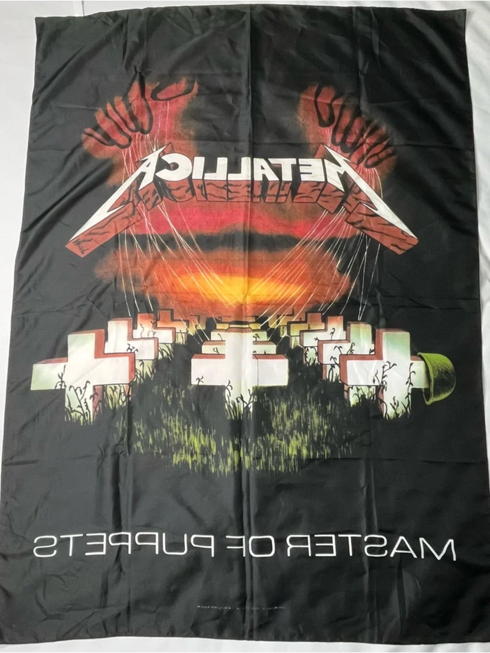 Metallica Band Music Master of Puppets Album CoverBanner 30x40